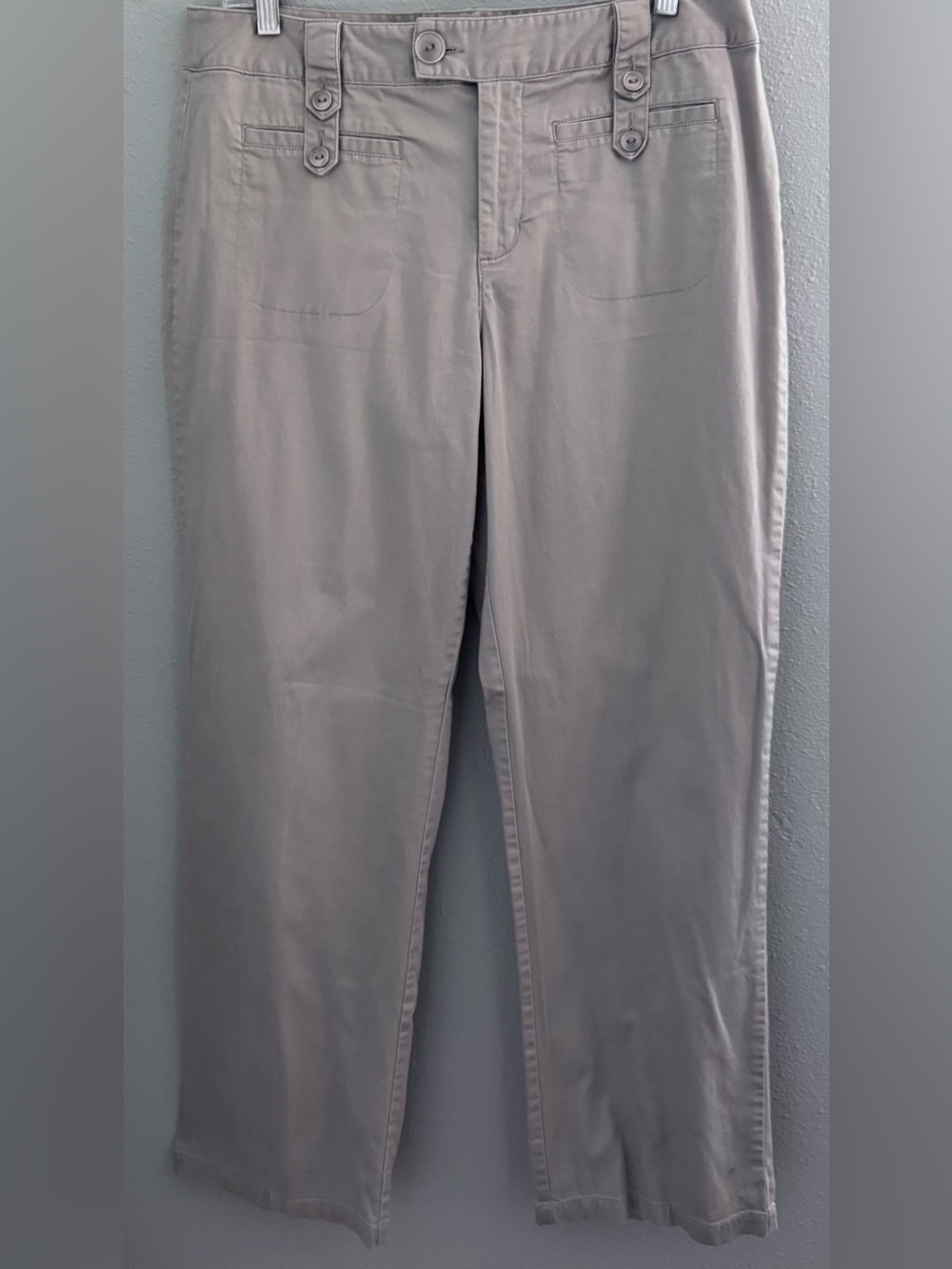 Cato Straight Leg Pants in Light Taupe